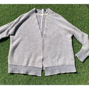 Sleeping On Snow Wool Alpaca Cocoon Hygge ANTHROPOLOGIE Open Cardigan SWEATER sz